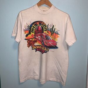 Vintage Race Car Tshirt Size XL